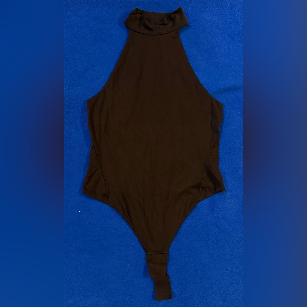 Lululemon athletica Brown Sleeveless One Piece bodysuit size medium